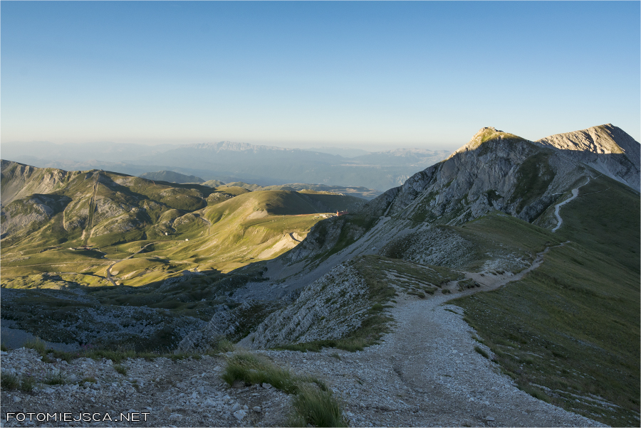 Monte Portella Gran Sasso Apeniny