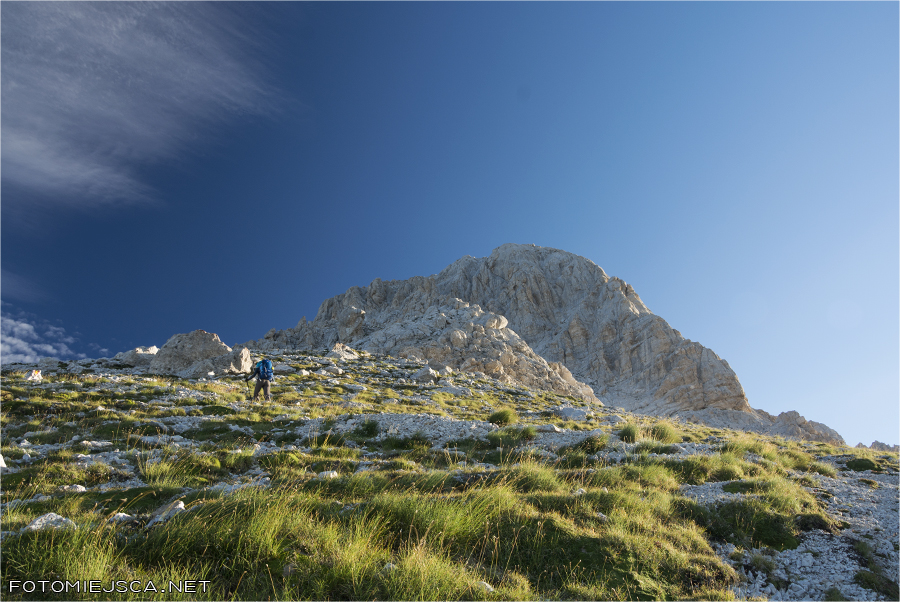 Corno Grande Gran Sasso Apeniny