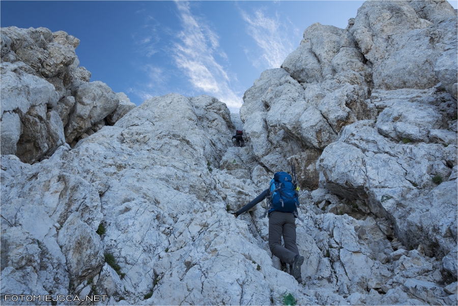 Corno Grande Via Direttissima Gran Sasso Apeniny
