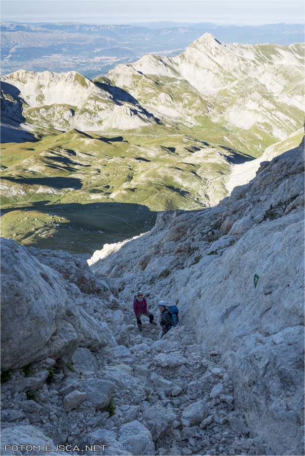 Corno Grande Via Direttissima Gran Sasso Apeniny