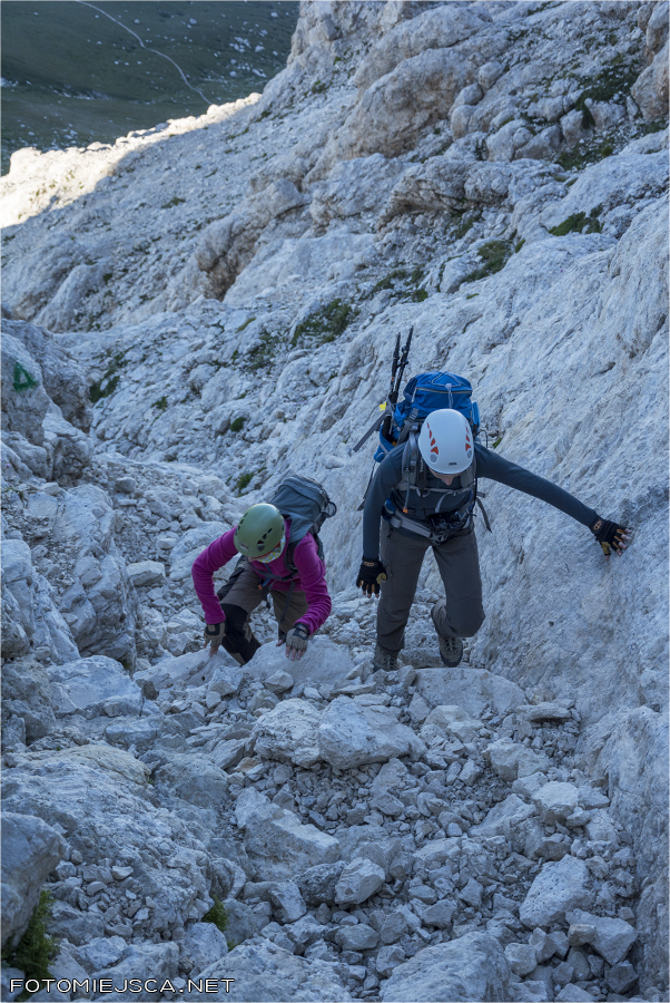 Corno Grande Via Direttissima Gran Sasso Apeniny