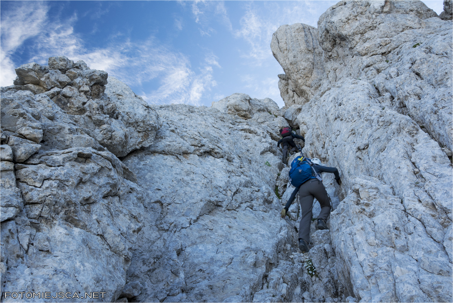 Corno Grande Via Direttissima Gran Sasso Apeniny