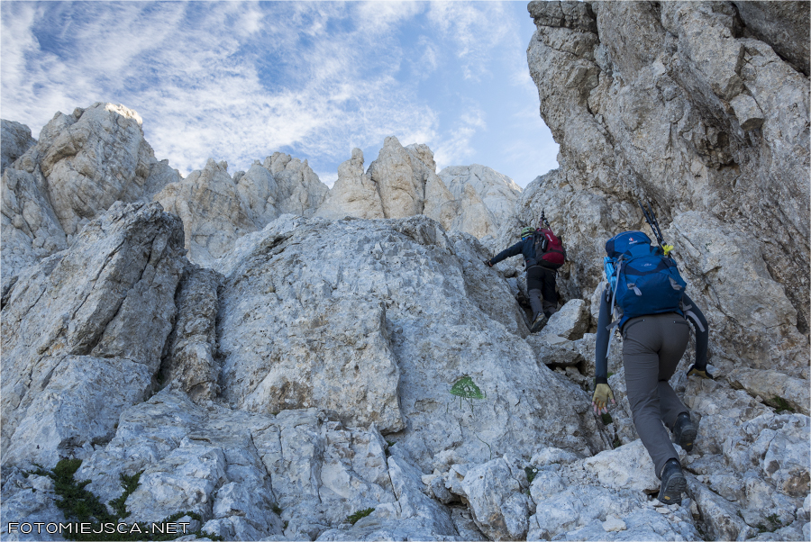 Corno Grande Via Direttissima Gran Sasso Apeniny