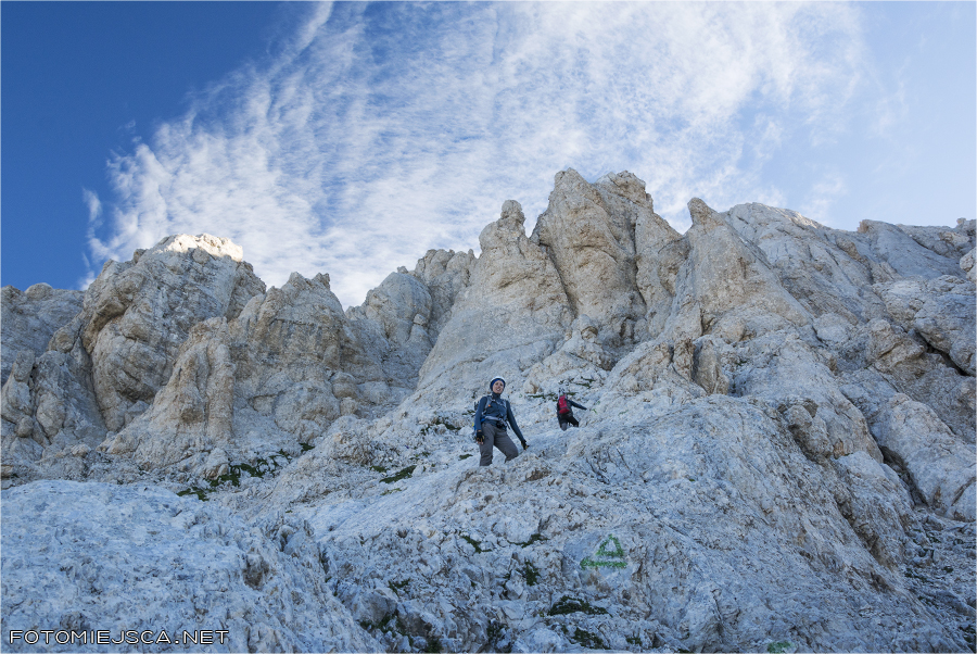Corno Grande Via Direttissima Gran Sasso Apeniny