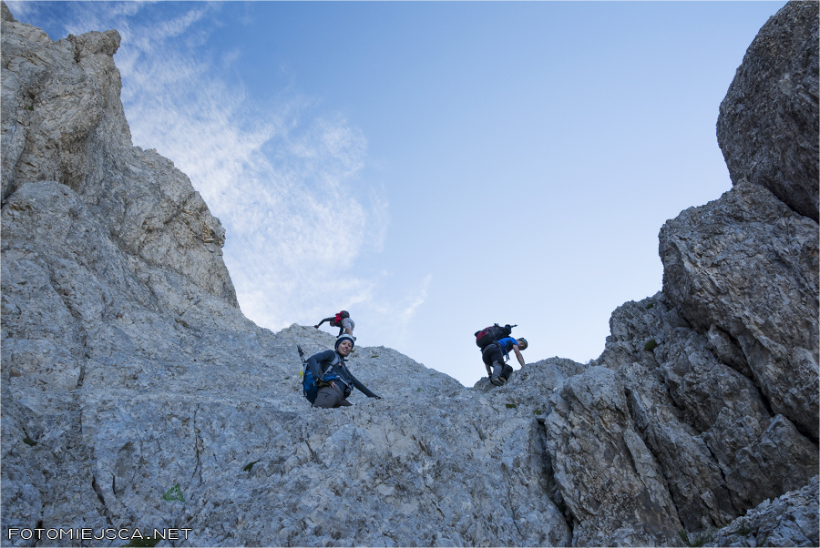 Corno Grande Via Direttissima Gran Sasso Apeniny