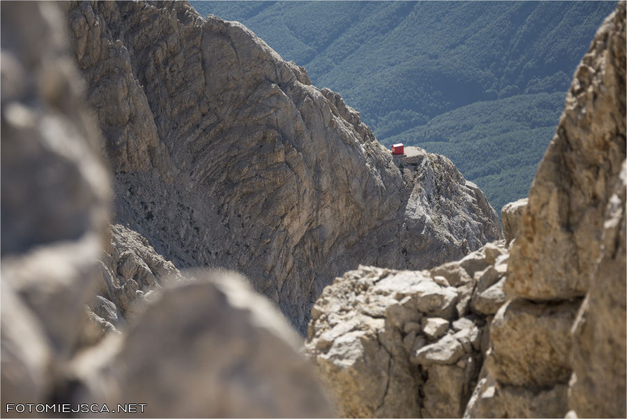 Corno Grande occidentale Bivacco Balfie Gran Sasso Apeniny
