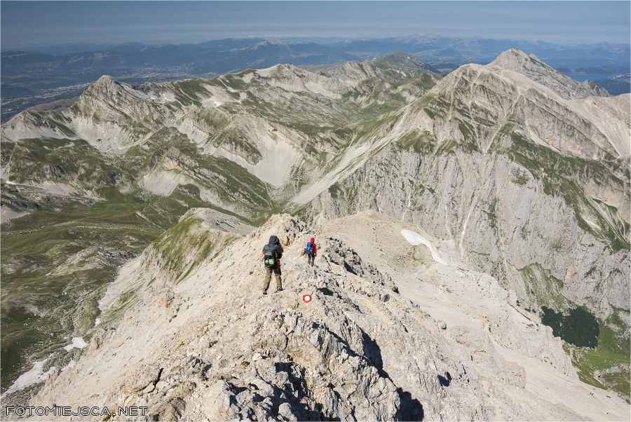 Corno Grande Via Cresta Ovest Gran Sasso Apeniny