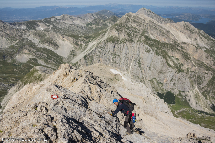 Corno Grande Via Cresta Ovest Gran Sasso Apeniny