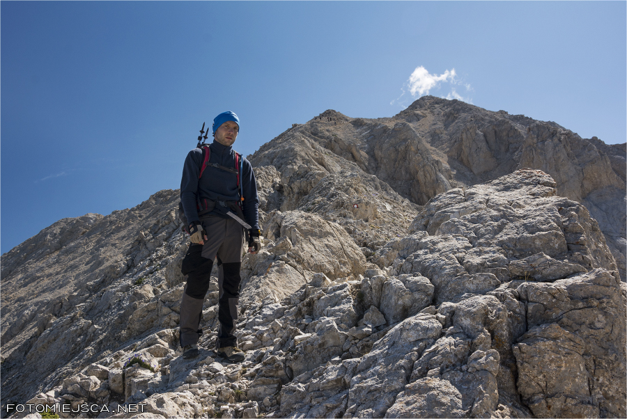 Corno Grande Via Cresta Ovest Gran Sasso Apeniny
