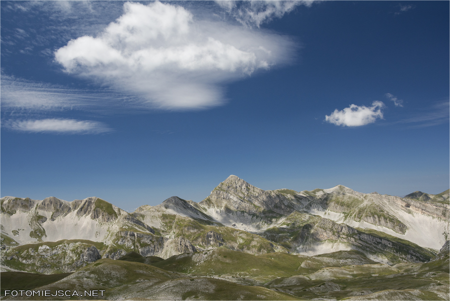 Cresta Delle Malecoste Pizzo Cefalone Gran Sasso Apeniny