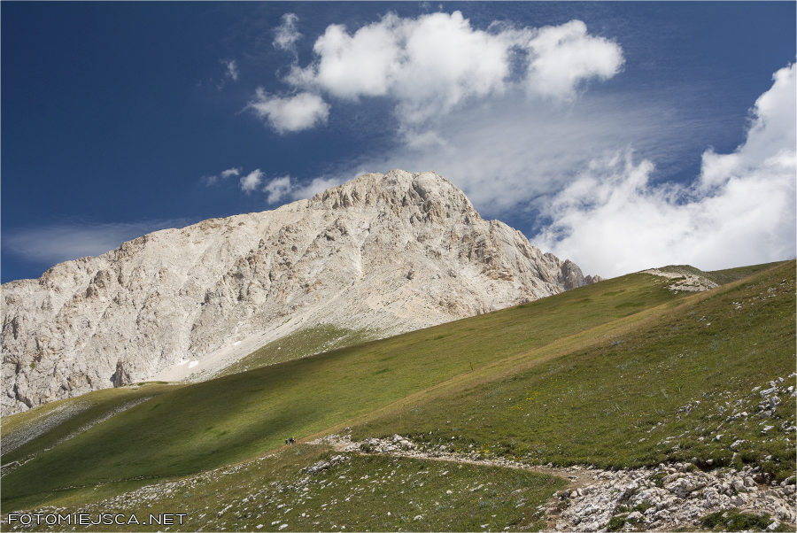 Corno Grande Gran Sasso Apeniny