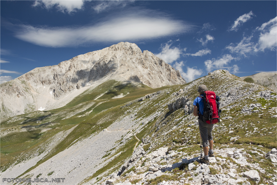 Corno Grande Gran Sasso Apeniny