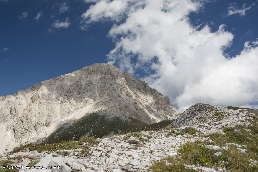 Corno Grande Gran Sasso Apeniny