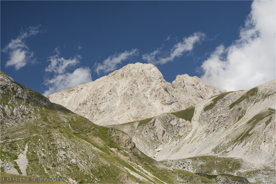 Corno Grande Gran Sasso Apeniny