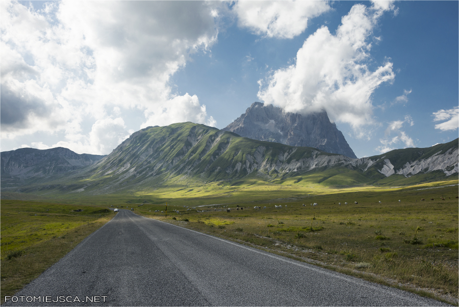 Campo Imperatore Corno Grande Gran Sasso Apeniny